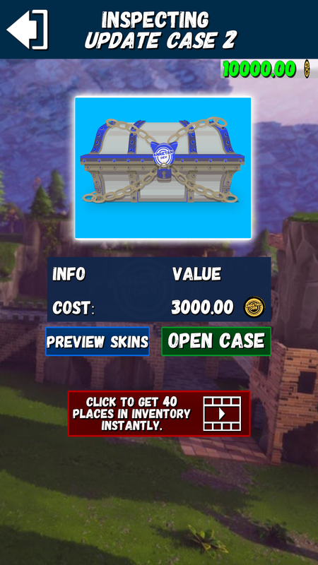 Fortnite game case png
