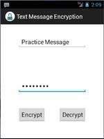 Simple Message Encryption capture d'écran 1