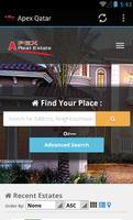 Apex Qatar - Real Estate Affiche