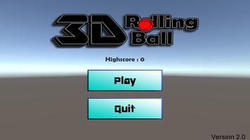 3D Rolling Ball poster