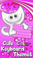 Poster Cute Color Keyboard Themes