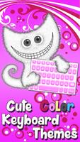 Cute Color Keyboard Themes Ekran Görüntüsü 1