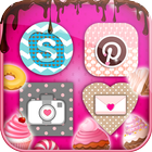 Cute Icon Changer for Girls آئیکن