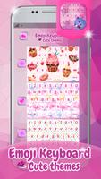 Emoji Keyboard - Cute Themes screenshot 1