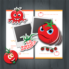 La Tomatina Festival E-cards 圖標