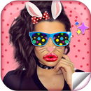 Gezicht Foto Sticker Camera-APK