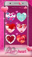 Love Heart Zipper Screen Lock اسکرین شاٹ 2