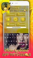 Photo Keyboard App with Emoji 스크린샷 1