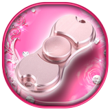 Pink Fidget Spinner Lock App icon