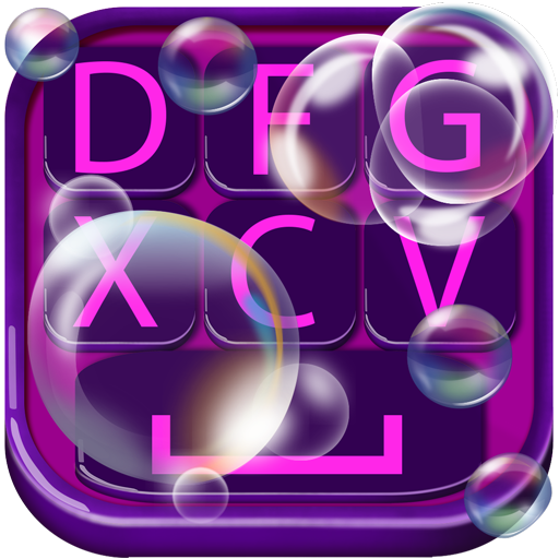 Soap Bubble Keyboard Design