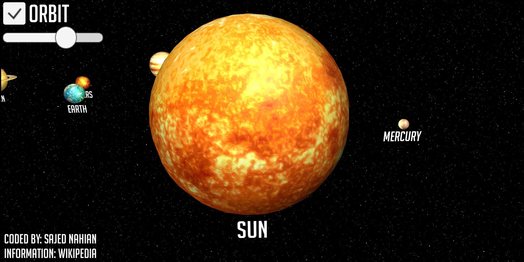 Solar System Viewer 3d Cho Android Tải Về Apk