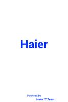 Haier Sales โปสเตอร์