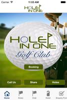 Hole in One Golf Affiche