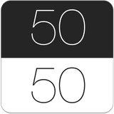 50 50 - Addictive Slicing Game ícone