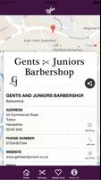 Gents and Juniors Barbershop capture d'écran 1