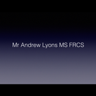 A LYONS FRCS profile & booking icon