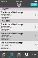 The Actors Workshop App скриншот 3