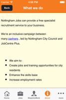 Nottingham Jobs.com تصوير الشاشة 2