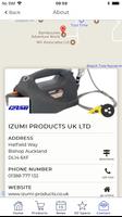 Izumi Products UK Ltd capture d'écran 3