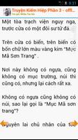 Truyện Kiếm Hiệp Phần 3 OFF Screenshot 3