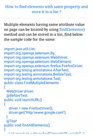 Selenium Interview screenshot 3