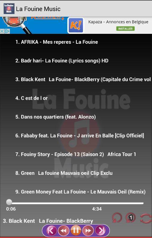 TÉLÉCHARGER LA FOUINE ZAHO ELLE VENAIT DU CIEL MP3