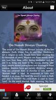 Om Namah Shivaya Chanting Affiche