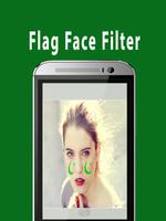 Flag Face Photo Frame Pakistan Ekran Görüntüsü 1