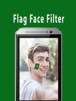 Flag Face Photo Frame Pakistan captura de pantalla 2