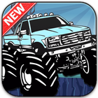 Monster truck show icon