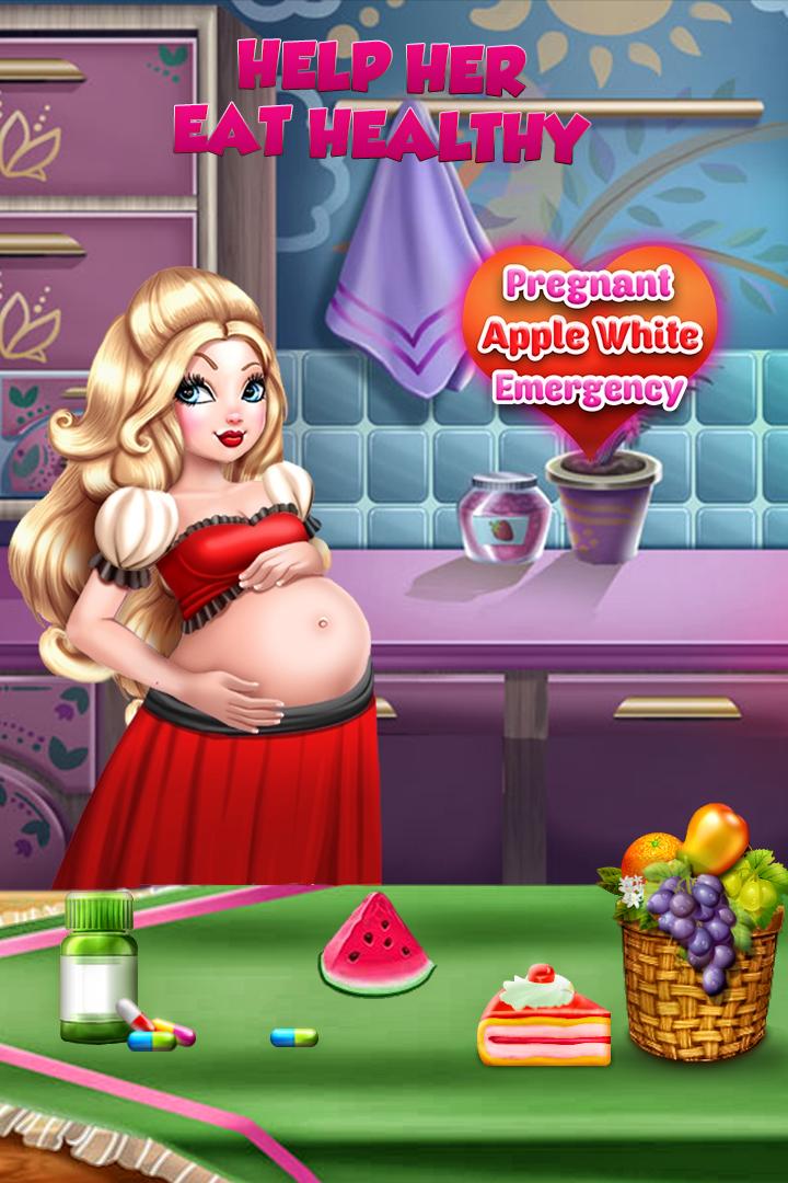 Apple Princess Pregnant Check Up em Jogos na Internet