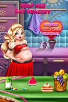 Apple White Pregnant Mommy-poster