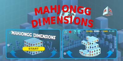 Mahjong 3D Cube Deluxe Game screenshot 1