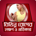 বিভিন্ন রোগের লক্ষন ও প্রতিকার ícone