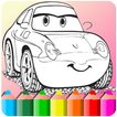 How to color Lightning McQueen (coloring game )