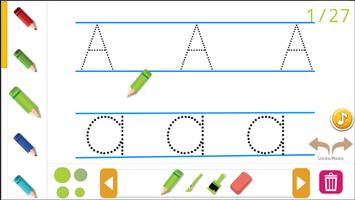 Writing the alphabet 2 screenshot 1