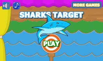 Sharks Target Shooting Plakat