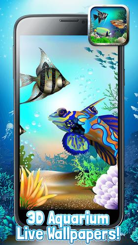 Acquario 3D Sfondi Animati e Pesci in Movimento APK per Android Download