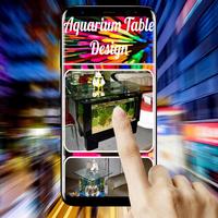 Aquarium Table Design Plakat
