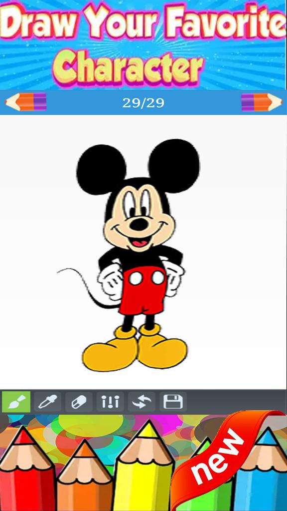 Android İndirme için How to Draw Mickey Mouse From disney Cartoon APK Android İndirme için How to Draw Mickey Mouse From disney Cartoon APK