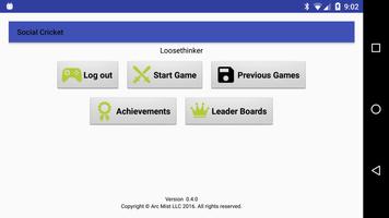 Social Cricket (Unreleased) स्क्रीनशॉट 1
