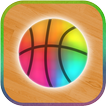 Schalter Farbe Basketball-Ball