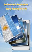 Argentina Flag Wallpaper Hd โปสเตอร์