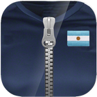 Argentina zipper lock screen 2 icon