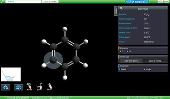 برنامه‌نما Aristo Chemistry 3D Model عکس از صفحه