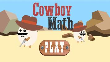Cowboy Math : Egg Gunner Kids poster