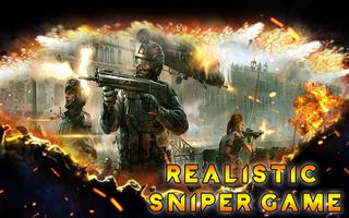 Sniper Fury 3D Assassin Shooting Killer Gun Games 海报
