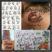 藝術字母tatto