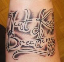 Lettres d'art Tatto Affiche