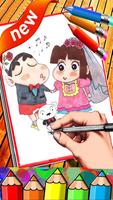 How To Draw : Shin Chan poster